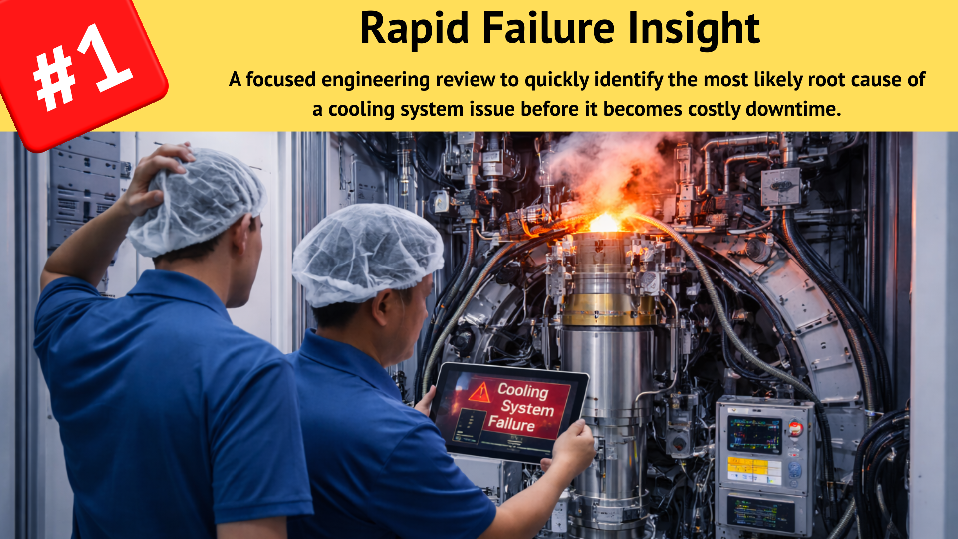 Rapid Failure Insight cooling reliability consulting service