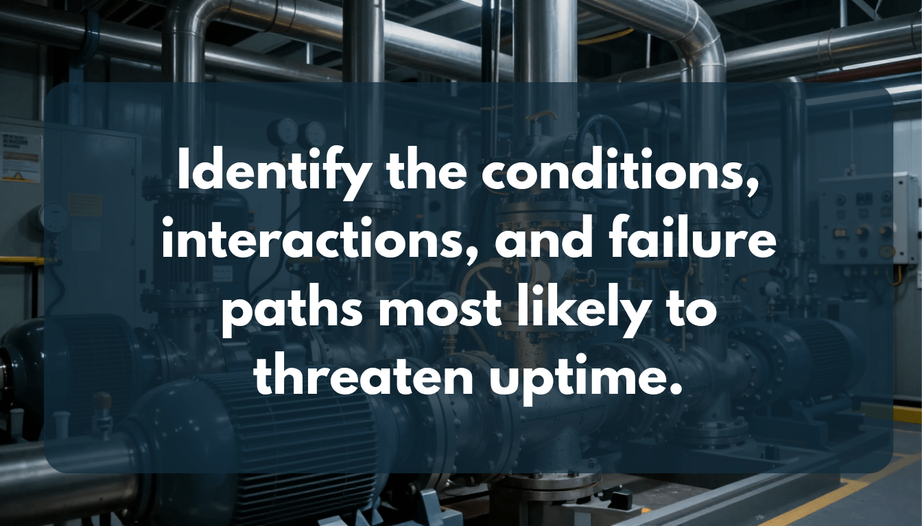 Hidden reliability risk identified within a mission-critical cooling system