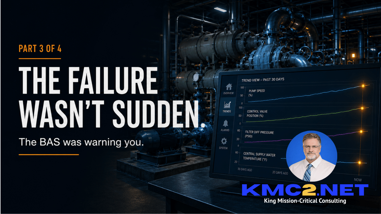 Cooling warning signs that appear before mission-critical downtime