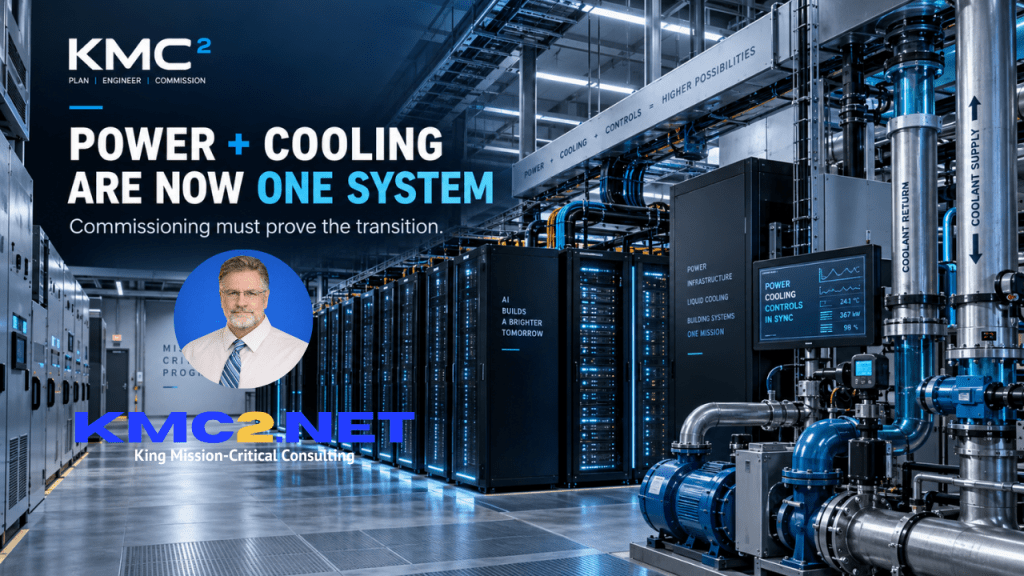 AI cooling system integrating data center power, liquid cooling and controls for reliable operation.